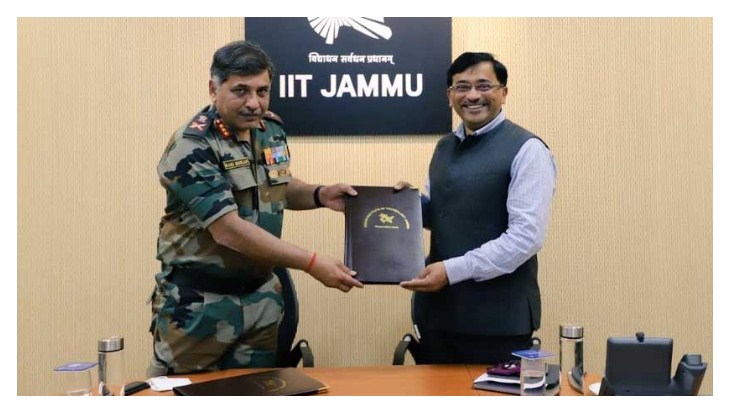 HQ NC signs MoU with IIT Jammu